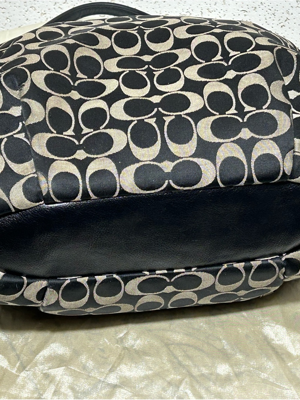 Coach Ashley signature C canvas satchel F25185 - Picture 8 of 11